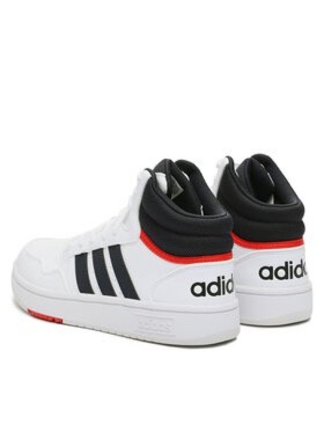 adidas Sneakersy Hoops 3.0 Mid GY5543 Biały
