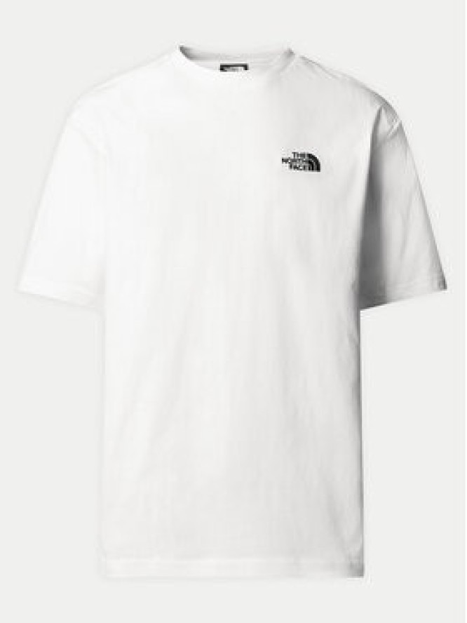 The North Face T-Shirt Simple Dome NF0A87NR Biały Oversize