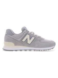 New Balance Skórzane sneakersy "U574GBG" w kolorze szarym rozmiar: 45,5