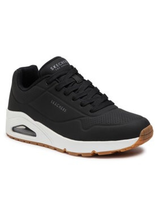 Skechers Sneakersy Uno Stand On Air 52458/BLK Czarny