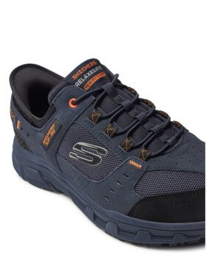 Skechers Sneakersy Oak Canyon 237450 Granatowy