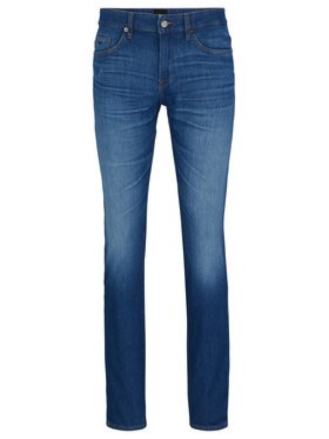 Boss Jeansy Delaware3-1 50488478 Granatowy Slim Fit