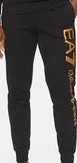 EA7 Emporio Armani Spodnie dresowe 7M000571 AF13512 MC004 Czarny Regular Fit