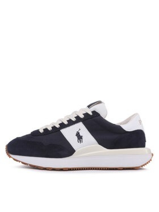 Polo Ralph Lauren Sneakersy Train 89 809878008004 Granatowy