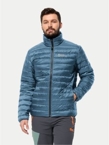 Jack Wolfskin Kurtka puchowa Pilvi 1207701 Granatowy Regular Fit