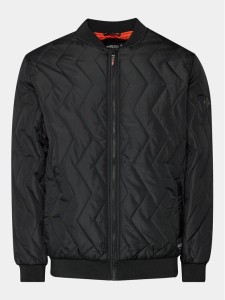 INDICODE Kurtka bomber Ichnos 15-722 Czarny Regular Fit