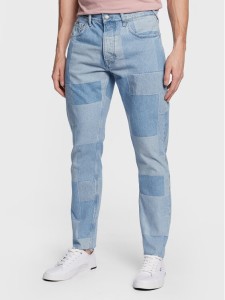 Pepe Jeans Jeansy Callen Weave PM206815 Niebieski Relaxed Fit