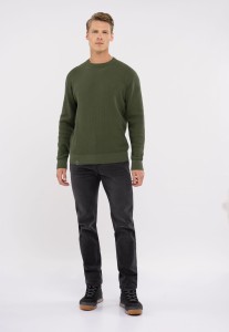 Bawełniany sweter basic S-MIGO