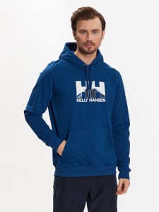 Helly Hansen Bluza Nord Graphic 62975 Niebieski Regular Fit