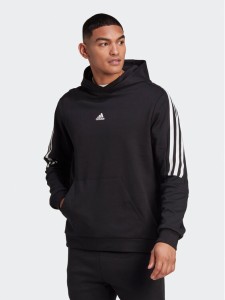 adidas Bluza Future Icons 3-Stripes HK4572 Czarny Regular Fit