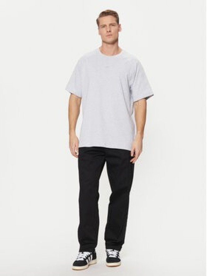 adidas T-Shirt Premium Essentials JD3275 Szary Loose Fit