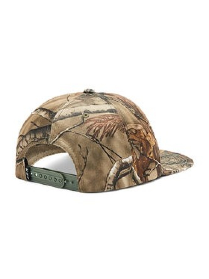 HUF Czapka z daszkiem One Window Camo Snap HT00641 Brązowy