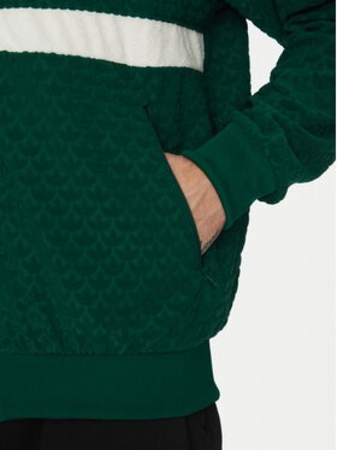 adidas Bluza Monogram JD0696 Zielony Loose Fit