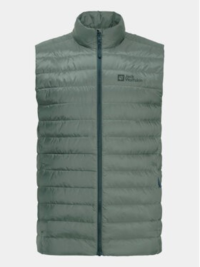 Jack Wolfskin Kamizelka Pilvi 1207711 Zielony Regular Fit