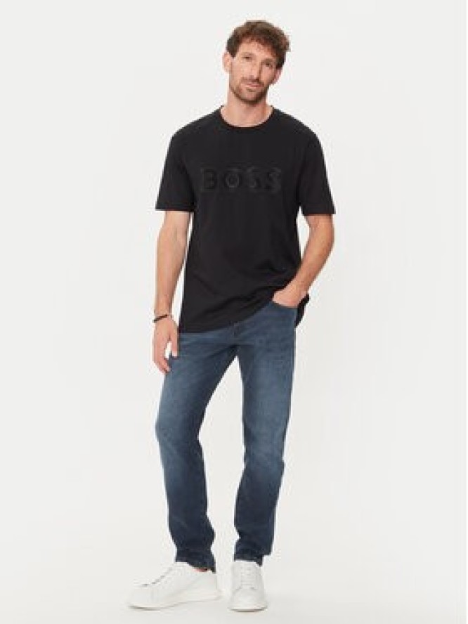 Boss T-Shirt Tee 1 50512866 Czarny Regular Fit