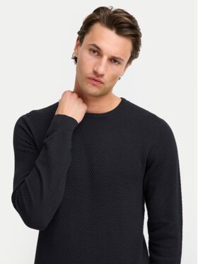 Blend Sweter 20717257 Czarny Regular Fit