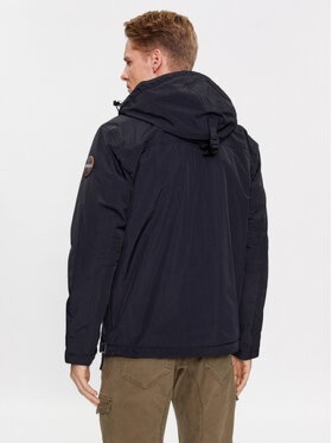 Napapijri Kurtka anorak Rainforest Pocket 2 NP0A4GMD Czarny Regular Fit