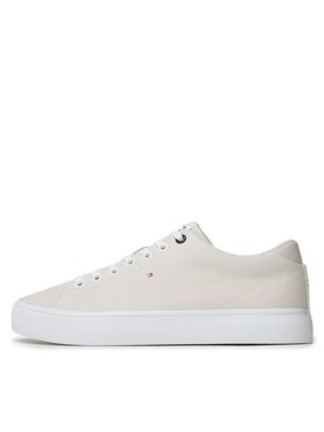 Tommy Hilfiger Tenisówki Th Hi Vulc Core Low Canvas FM0FM04686 Beżowy