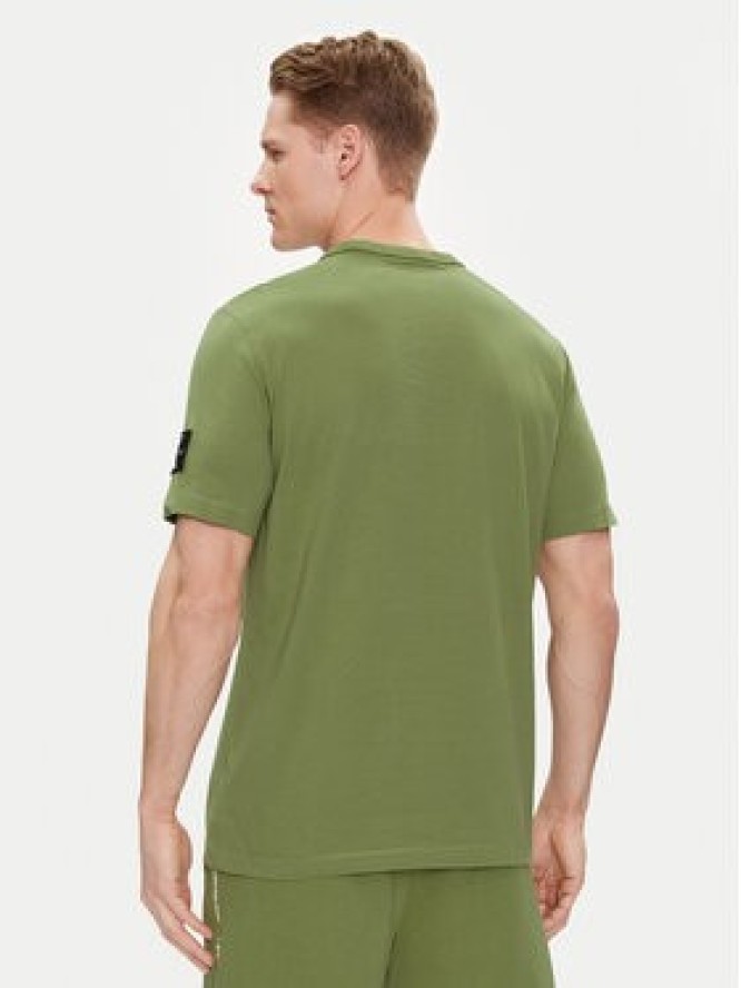Calvin Klein Jeans T-Shirt J30J323484 Zielony Regular Fit