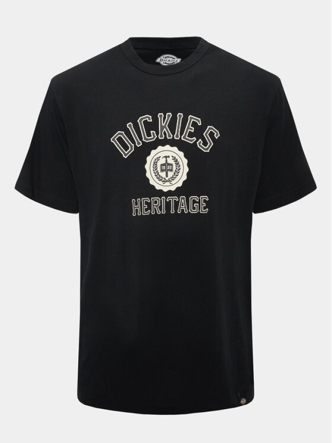 Dickies T-Shirt Oxford DK0A4YFL Czarny Regular Fit