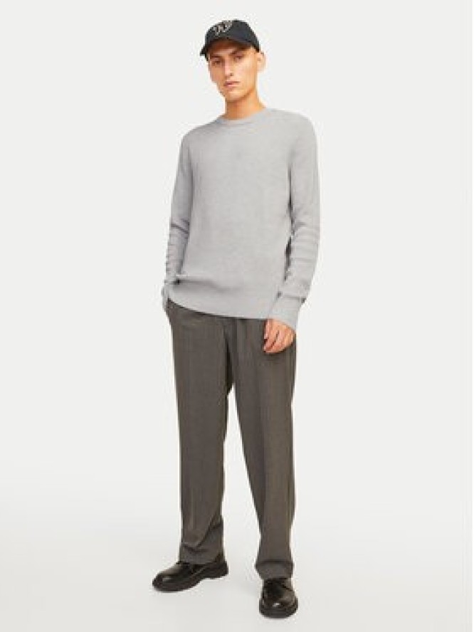 Jack&Jones Sweter Perfect 12257771 Szary Regular Fit