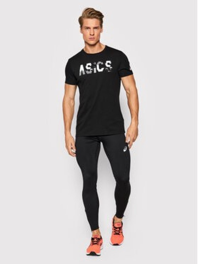 Asics Legginsy Core Winter Tight 2011C346 Czarny Skinny Fit