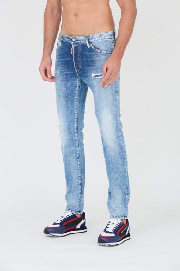 DSQUARED2 Niebieskie jeansy Cool Guy Jean