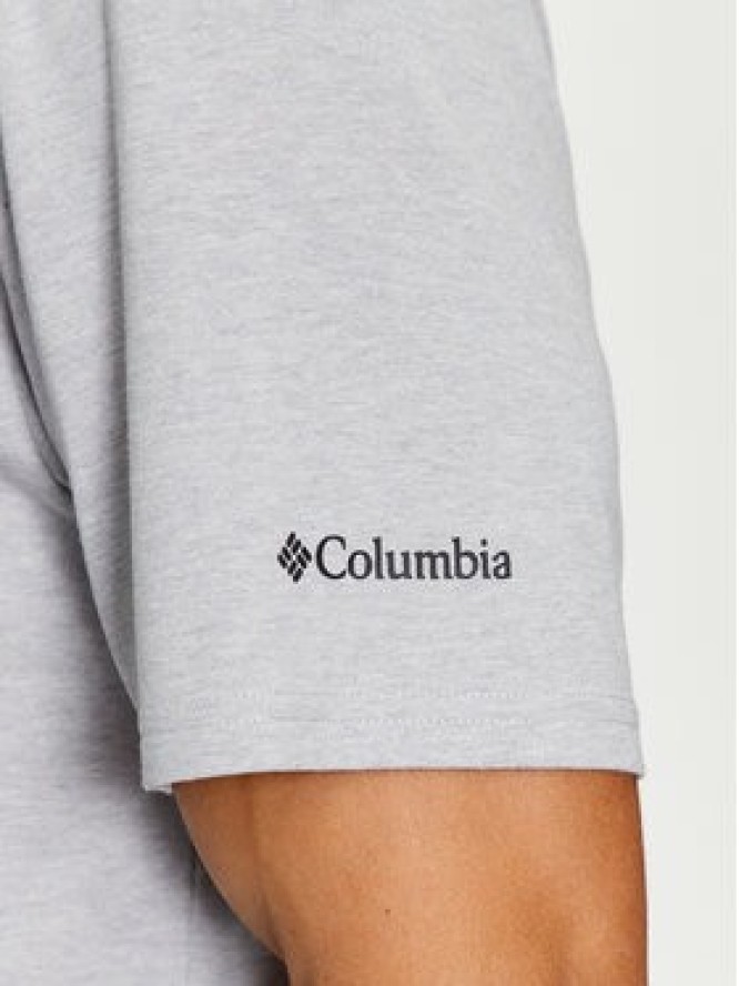 Columbia T-Shirt CSC Basic Logo™ Short Sleeve Szary Regular Fit