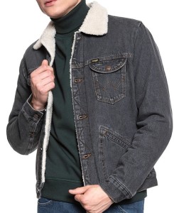 KURTKA ZIMOWA WRANGLER 124MJ SHERPA BLACK 2 YEARS W4MSV271H 112129156