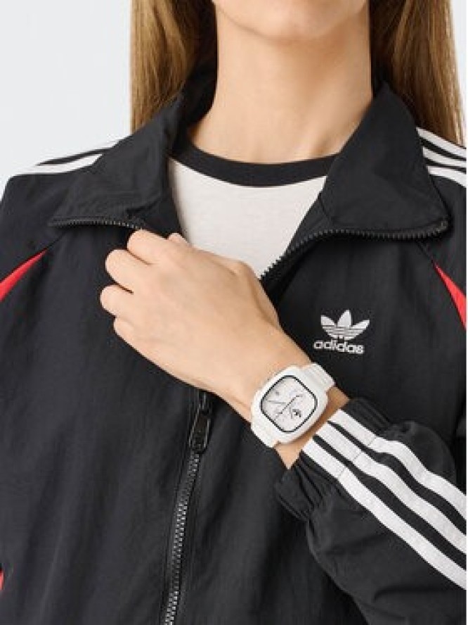 adidas Zegarek Retro Wave Two Chrono AOSY24532 Biały