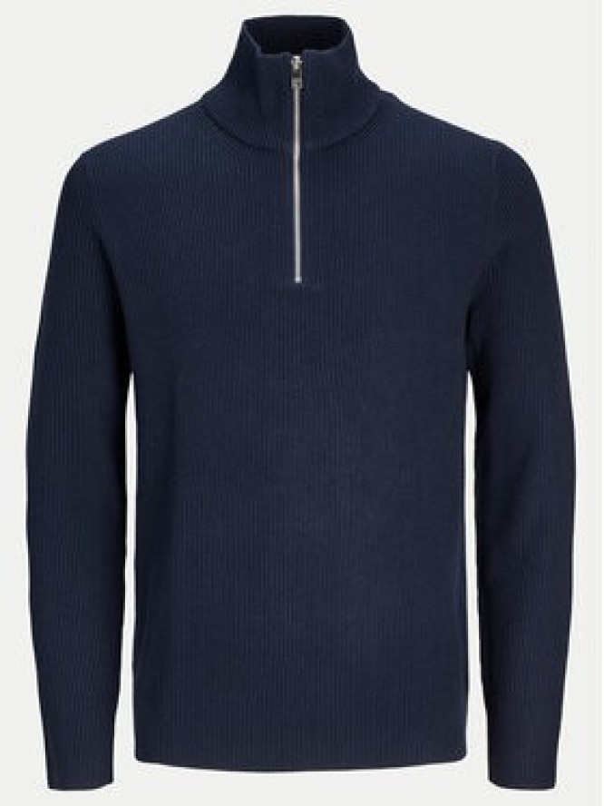 Jack&Jones Sweter Perfect 12257773 Granatowy Regular Fit