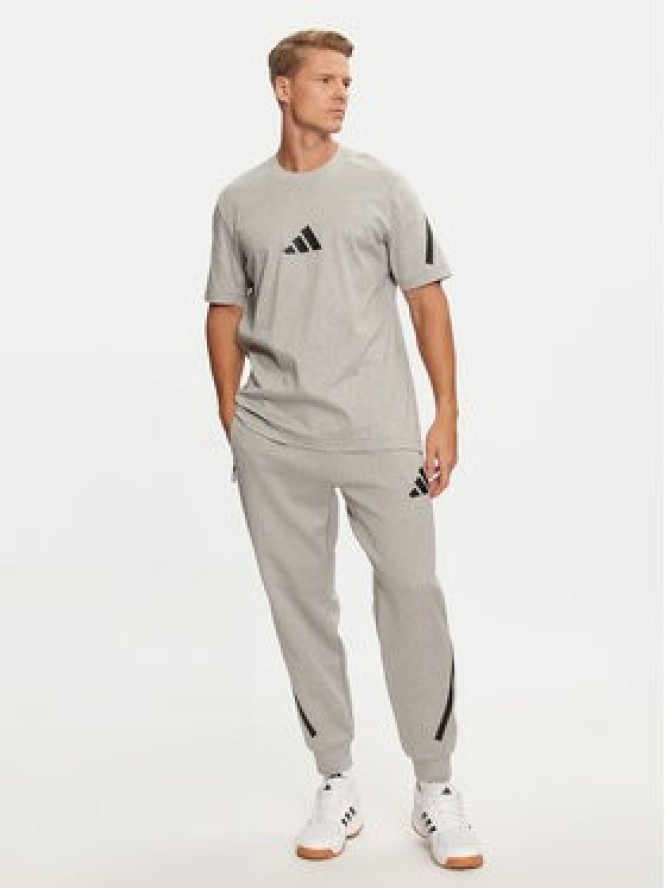 adidas Spodnie dresowe Z.N.E. JF2446 Szary Regular Fit