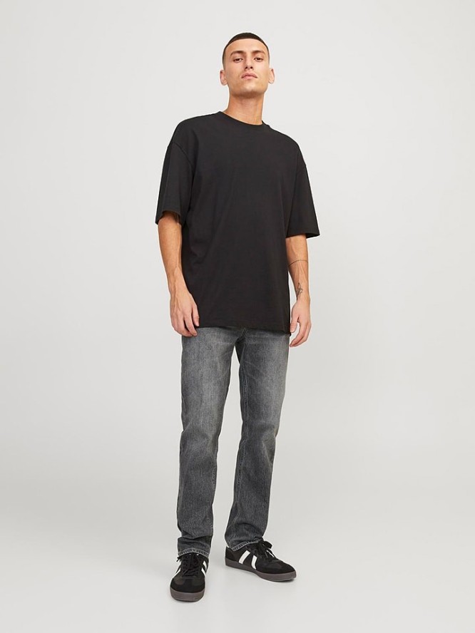 Jack & Jones Dżinsy - Slim fit - w kolorze antracytowym rozmiar: W36/L32