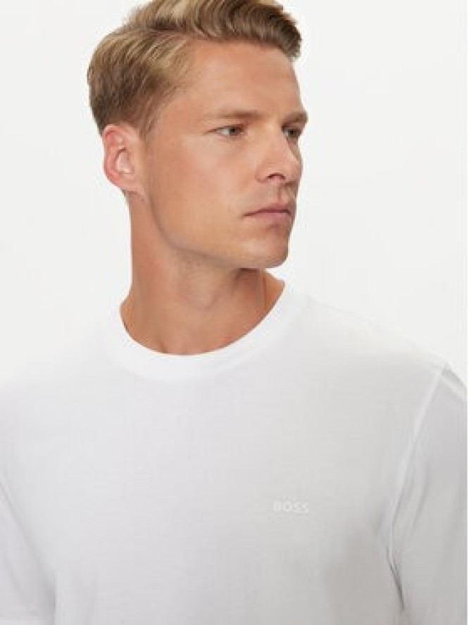 Boss T-Shirt Thompson 01 50468347 Biały Regular Fit