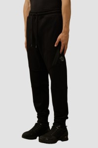 C.P. COMPANY Czarne męskie spodnie dresowe Jogging Pant