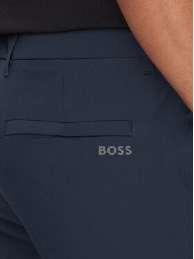 Boss Chinosy T_Commuter 50495497 Granatowy Slim Fit