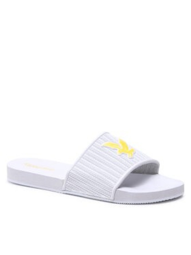 Lyle & Scott Klapki Easy Slide FW1407 Biały