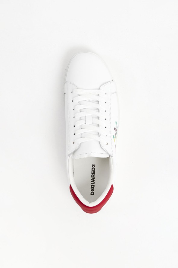 Sneakersy męskie skórzane DSQUARED2