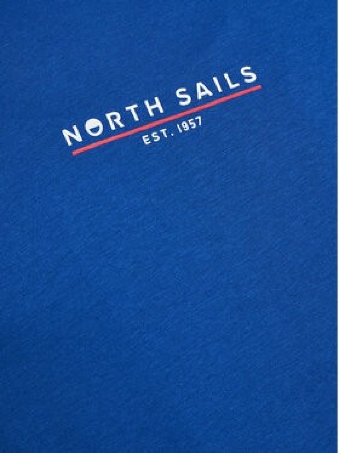 North Sails T-Shirt 692974 Niebieski Comfort Fit