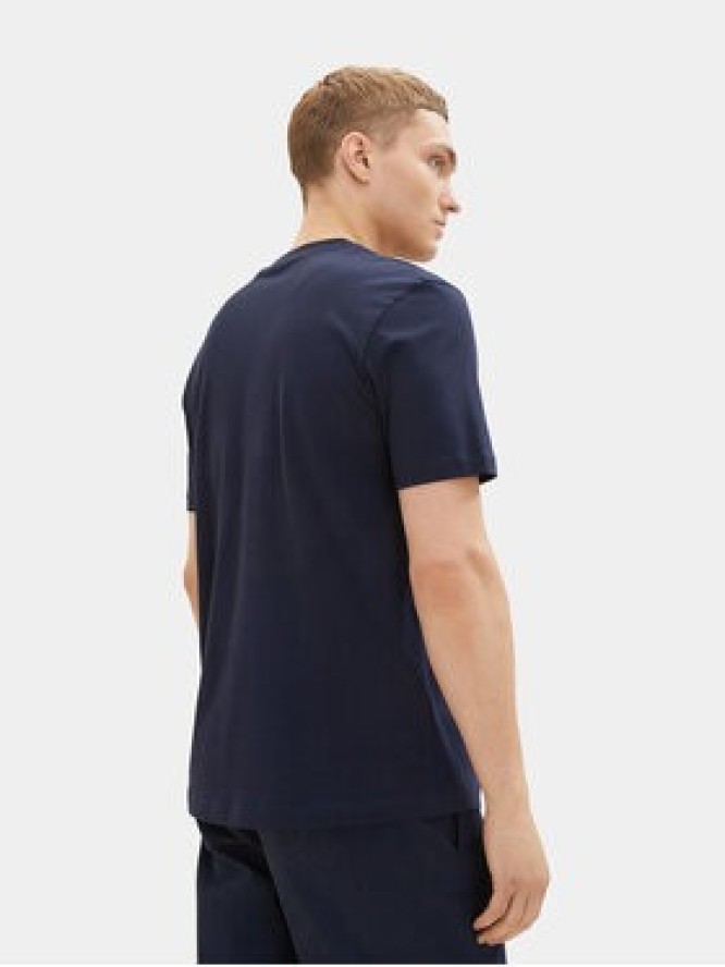 Tom Tailor Denim T-Shirt 1037655 Granatowy Basic Fit