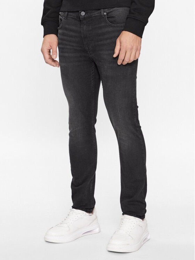 KARL LAGERFELD Jeansy 265801 534835 Czarny Slim Fit