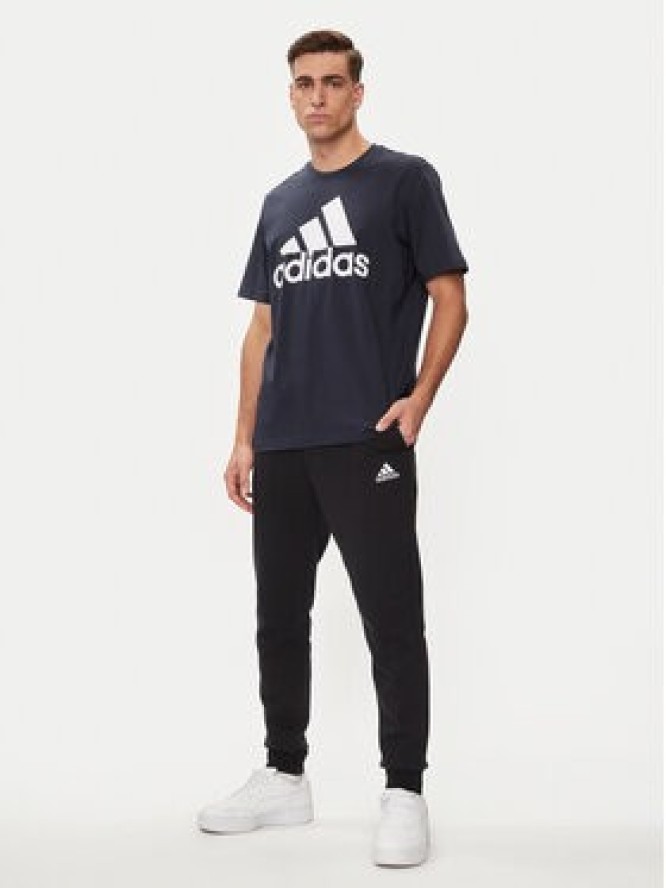 adidas T-Shirt Essentials Single Jersey Big Logo T-Shirt IC9348 Niebieski Regular Fit