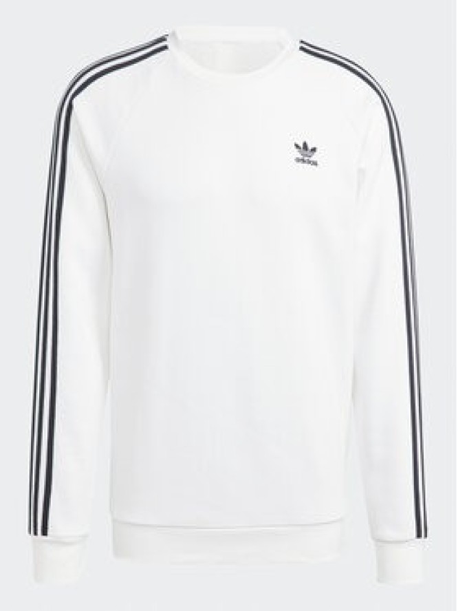 adidas Bluza Adicolor Classics 3-Stripes Crew Sweatshirt IA4862 Biały Regular Fit