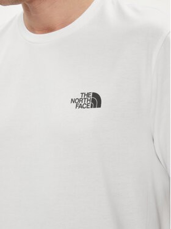 The North Face T-Shirt Simple Dome NF0A87NG Biały Regular Fit
