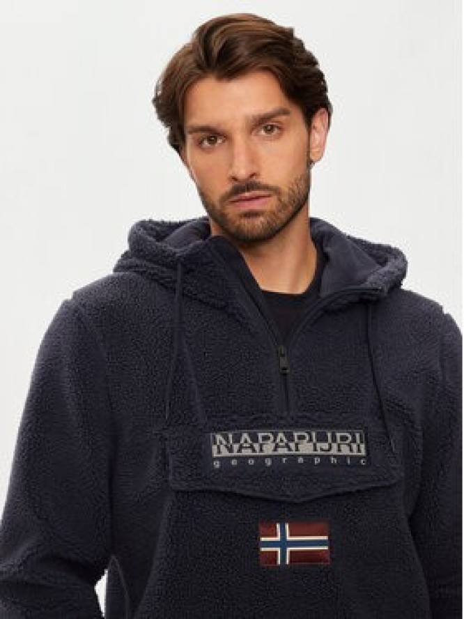 Napapijri Polar T-Burgee NP0A4I5D Granatowy Regular Fit