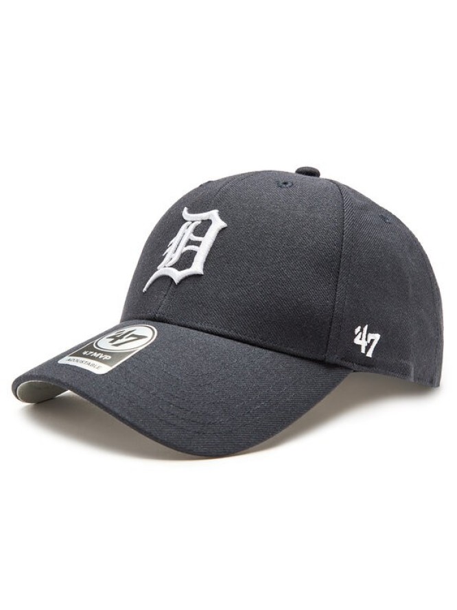 47 Brand Czapka z daszkiem MLB Detroit Tigers Sure Shot Snapback 47 MVP BCWS-SUMVP09WBP-NY80 Granatowy