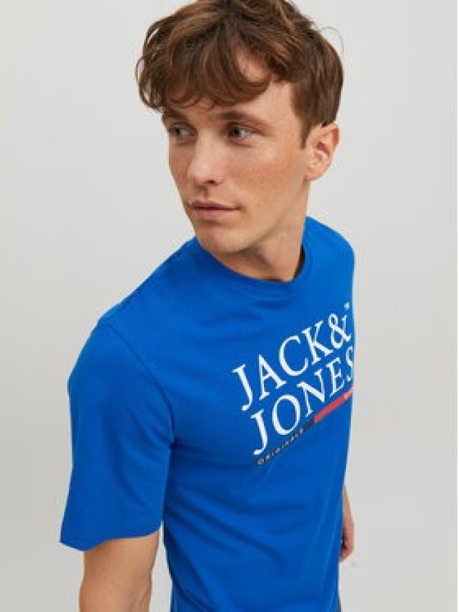 Jack&Jones T-Shirt 12228542 Niebieski Standard Fit