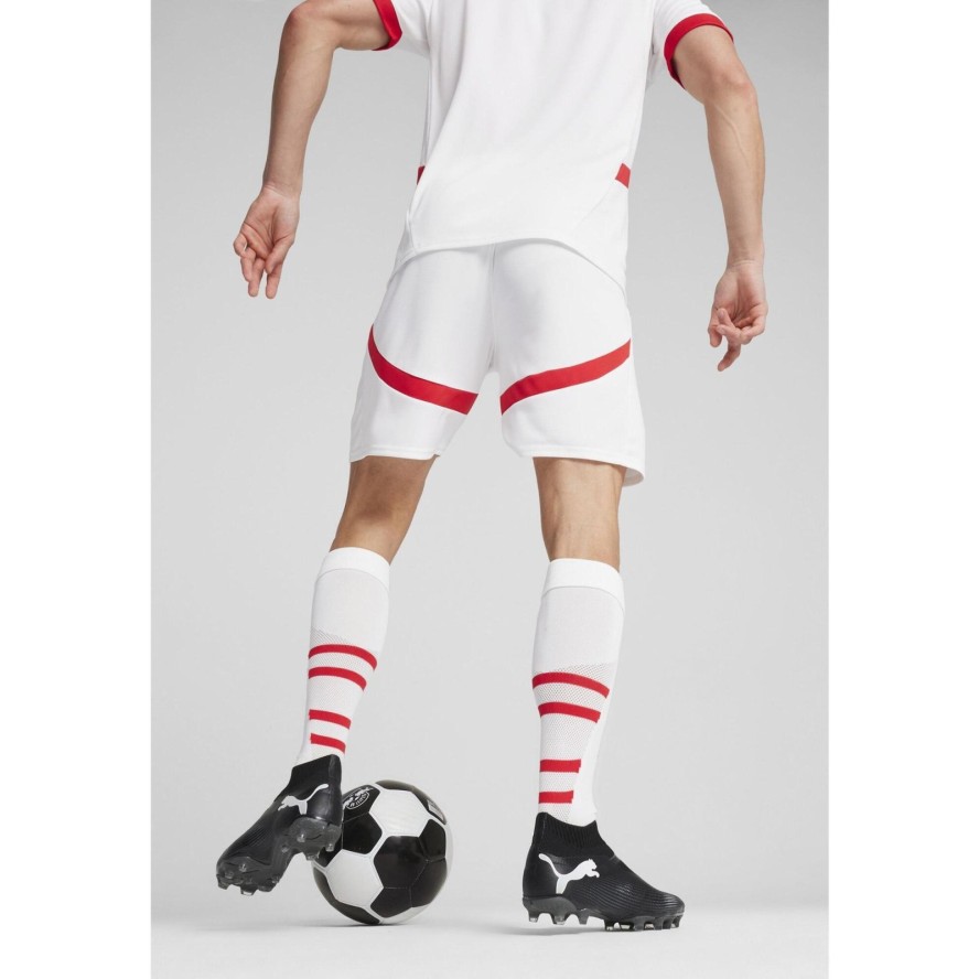 Męskie szorty RB Leipzig PUMA White For All Time Red