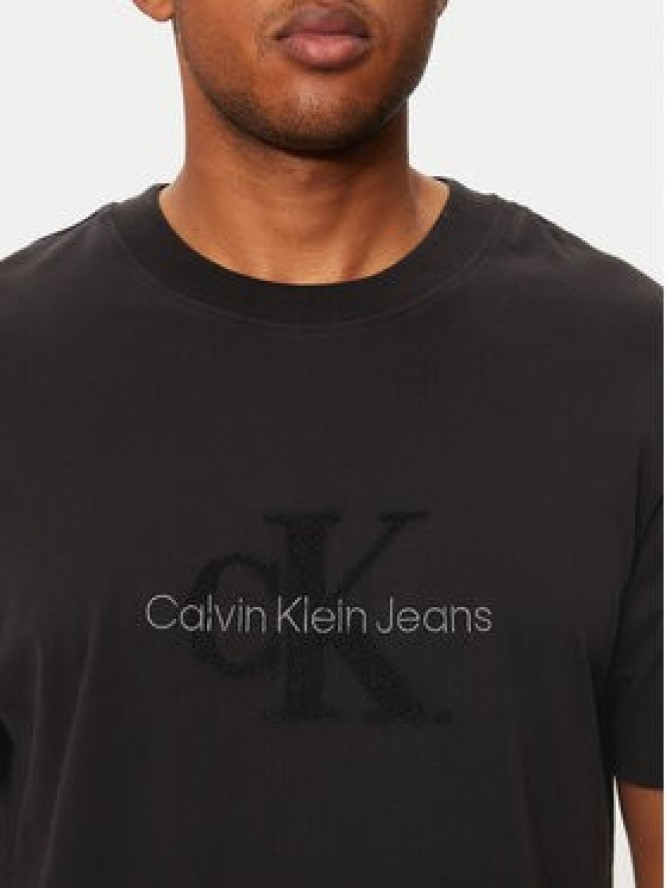 Calvin Klein Jeans T-Shirt J30J326158 Czarny Regular Fit