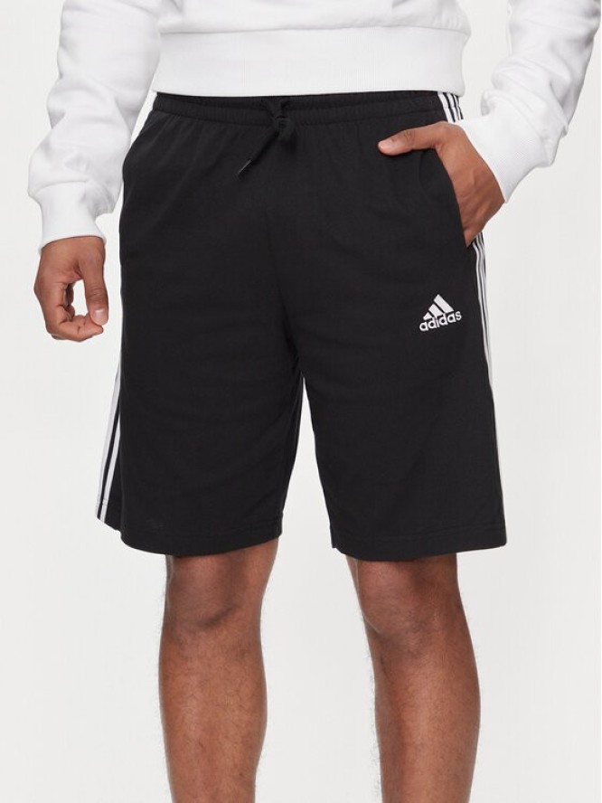 adidas Szorty sportowe Essentials IC9382 Czarny Regular Fit